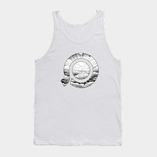 Clouds - Futuristic Design Tank Top